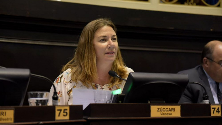 Desde la oposición, la legisladora Zuccari calificó de “Impuestazo” la Ley Impositiva